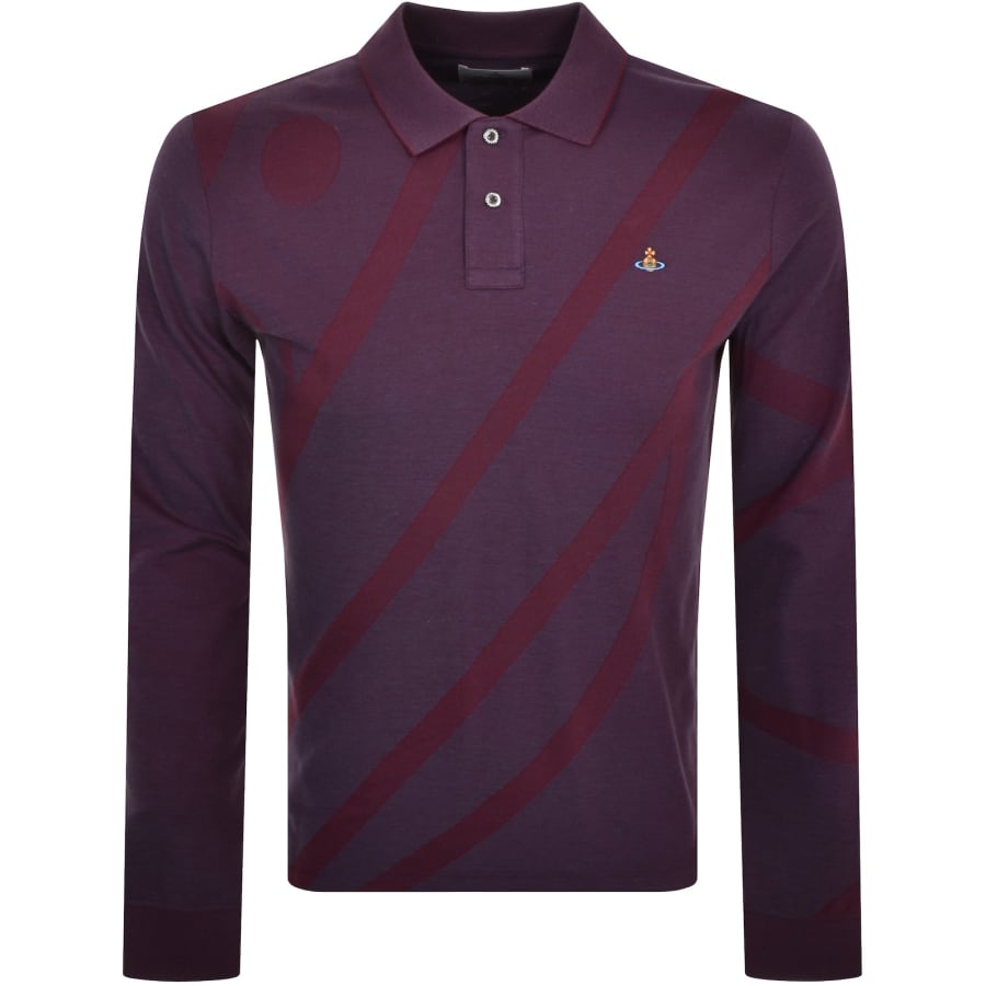 Vivienne westwood long sleeve polo navy new arrivals